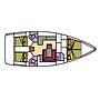 Book yachts online - sailboat - Bavaria Cr 46 - Aludra - rent
