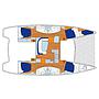 Book yachts online - catamaran - Sunsail 454L - Sunsail 454L (2018) - rent
