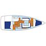 Book yachts online - sailboat - Sunsail 38/2 - Sunsail 38/2 (2017) - rent