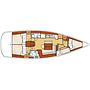 Book yachts online - sailboat - Oceanis 43 (4 cbs) - Nicole - rent