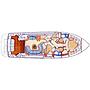 Book yachts online - motorboat - Azimut 46 - ALMA LIBRE II A/C GEN - rent