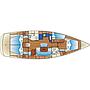 Book yachts online - sailboat - Bavaria 46 Cruiser - Ariana - rent