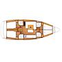 Book yachts online - sailboat - Sun Odyssey 479 - Guinness  - 4 electric WC - new sails 2022 - rent