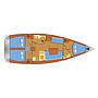 Book yachts online - sailboat - Hanse 418 - Laysan - rent