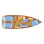 Book yachts online - sailboat - Sun Odyssey 410 - Lara - rent