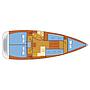 Book yachts online - sailboat - Sun Odyssey 349 - Ana - rent