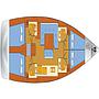 Book yachts online - sailboat - Sun Odyssey 479 - Perla - rent