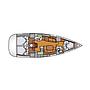 Book yachts online - sailboat - Sun Odyssey 42 i - Mila - rent