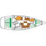 Book yachts online - sailboat - Sun Odyssey 43 - Evangelos - rent