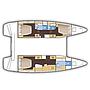 Book yachts online - catamaran - Lagoon 42 Owner Version - ALINA - rent
