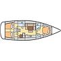 Book yachts online - sailboat - Dufour 445 GL 6 pax - Ambiente V - rent