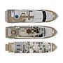 Book yachts online - motorboat - Ferretti 880 - Estia YI - rent