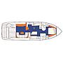 Book yachts online - motorboat - Princess 480 - Carpe Diem  - rent