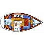 Book yachts online - sailboat - Dufour 39CC - Rafale - rent
