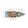 Book yachts online - sailboat - D&D Kufner 54 Univerzum 4 cabins - Julu - rent