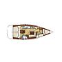 Book yachts online - sailboat - Beneteau Oceanis 43 - SAPHISO II - rent