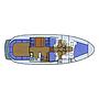 Book yachts online - motorboat - Adria 1002 - Paulina - rent