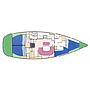 Book yachts online - sailboat - Oceanis 411-4 - Latitud 3 - rent