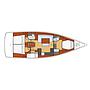Book yachts online - sailboat - Beneteau Oceanis 48 - GOLD ONE - rent