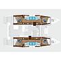 Book yachts online - catamaran - Lagoon 46 - HASTA LA VISTA - rent