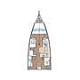 Book yachts online - sailboat - Sun Odyssey 490 - Ela - rent