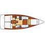 Book yachts online - sailboat - Oceanis 38.1 - TRITON - rent